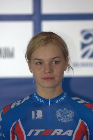 Анастасия Войнова - российская трековая велогонщица