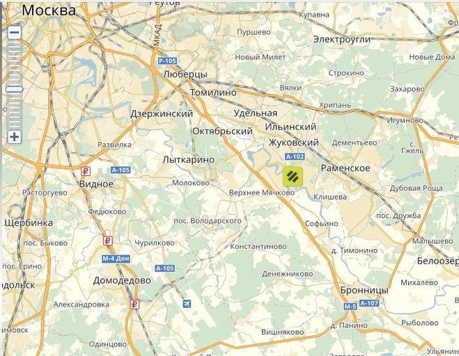 Карта аэропорт Жуковский в Москве и Московской области. Жуковский Подмосковье на карте.