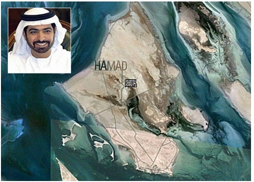 интересные снимки на картах GoogleMap, имя арабского шейха