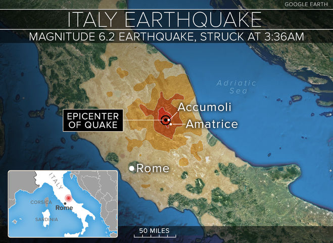 Август 2016. Землетрясение в Италии. Где это случилось, какие жертвы?