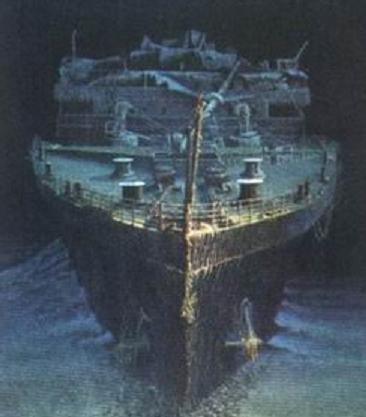 Титаник на дне