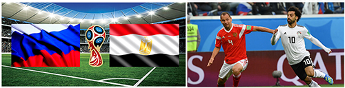 ЧМ-2018 по футболу матч Россия-Египет