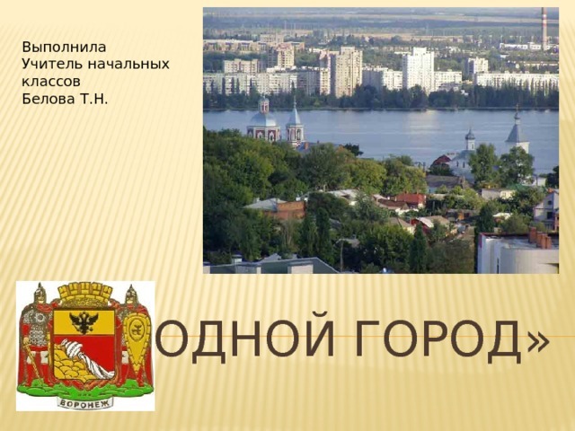 Родные города воронеж