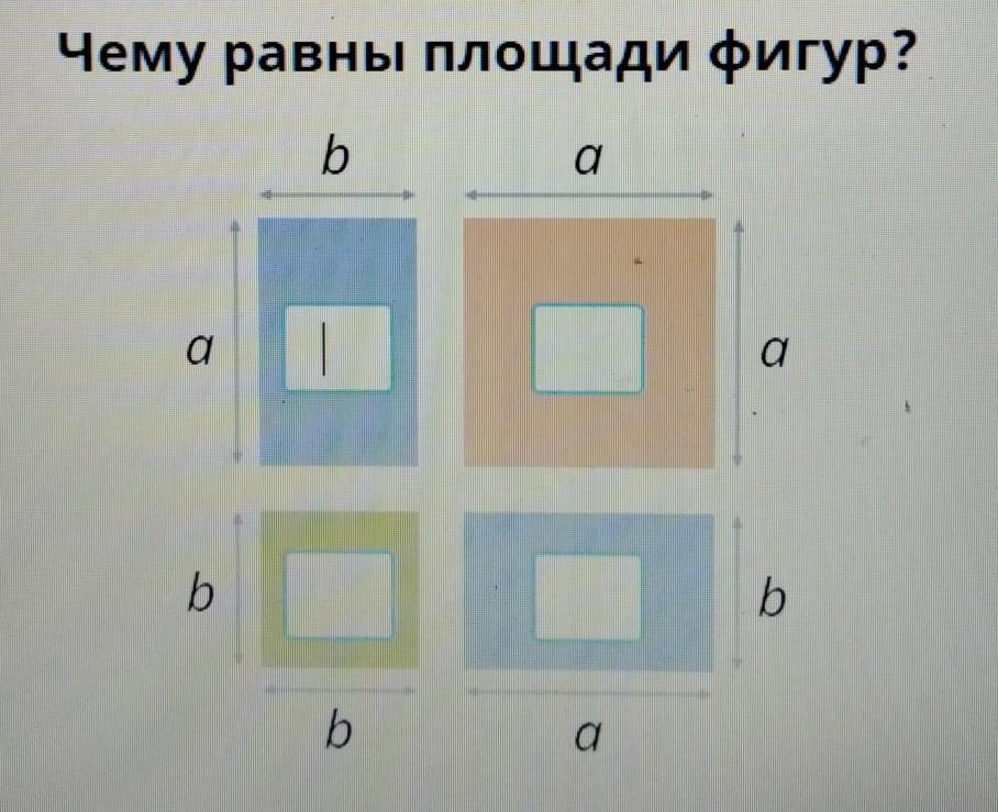 Все квадраты имеют равные площади верно ли