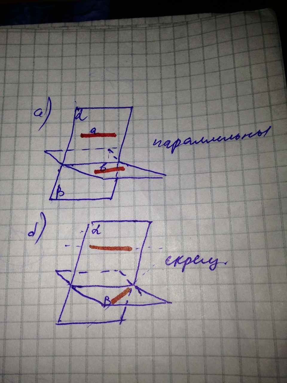 Б лежат в пересекающихся плоскостях. Прямые а и б лежат в пересекающихся плоскостях. Прямые лежащие в параллельных плоскостях. В пересекающихся плоскостях a и b параллельными прямые. Прямые а и б лежат в параллельных плоскостях.