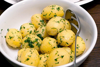 картофель на пару рецепт