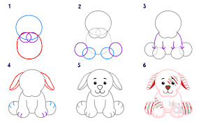 Как нарисовать собаку, Как нарисовать собаку своими руками, рисунок собака мастер-класс