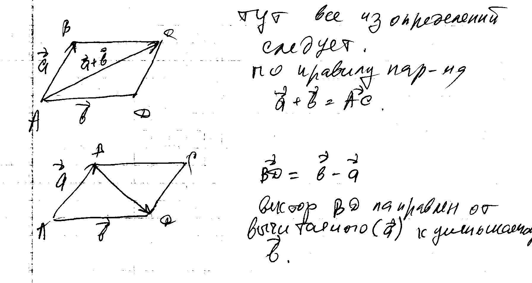 На рисунке abcd прямоугольник тогда вектор bc будет равен вектору