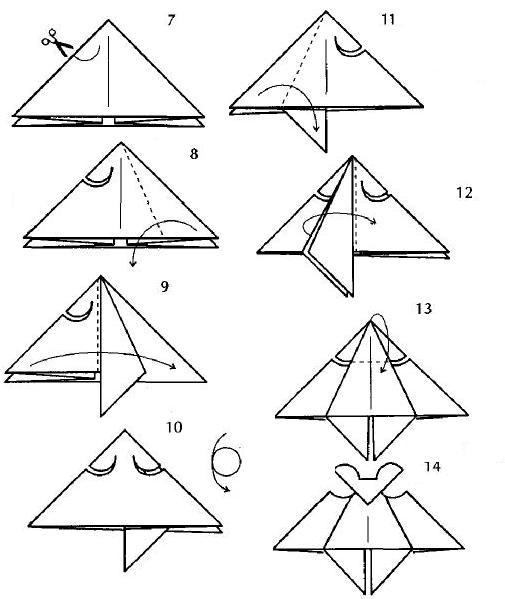 как сделать летучую мышь из бумаги