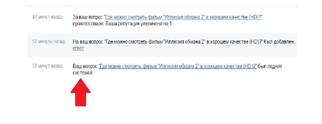 вопросы без ответа, система БВ, поднятие старых вопросов