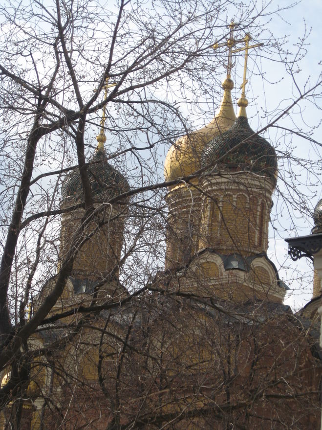 Москва в Марте