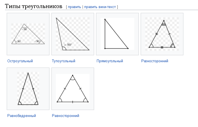 Треугольник с тремя тупыми углами