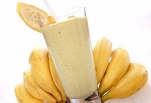 Молочно-банановый коктйль  рецепт