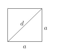 Диагональ квадрата равна 5
