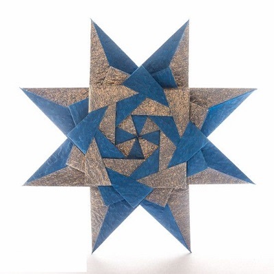 оригами Braided Corona Star