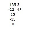 135 умножить на 5. Деление в столбик 135 3. 135 Разделить на 3 столбиком. Деление столбиком 135 разделить на 3. 135 9 В столбик.