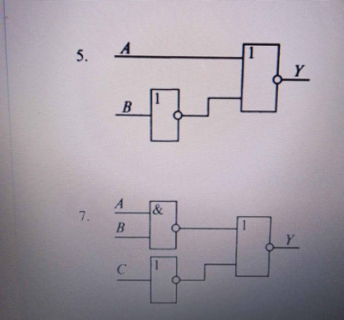 Для данной логической схемы значение f 1 невозможно для следующей комбинации