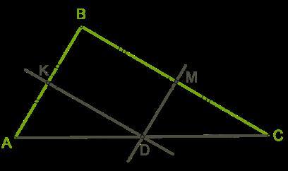 Пересечение сторон треугольника. Точку пересечения сторон ab и BC. Точка d пересечение серединных перпендикуляров. Известно что точка пересечения серединных перпендикуляров. Точки пересечения ad.