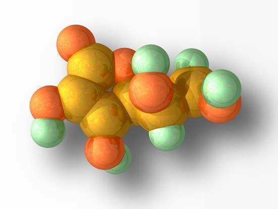 молекула витамин c