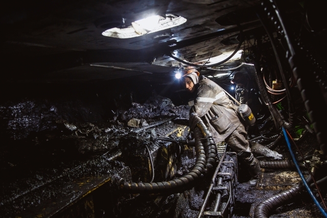 Угольная шахта в Воркуте