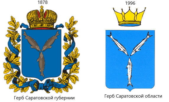 Герб саратовской области рисунок