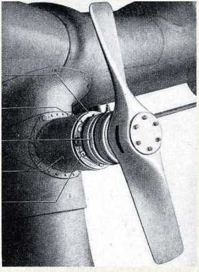 Шумовое устройство на стойке шасси Юнкерс Ju-87