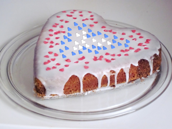 простой рецепт торта на день российского флага
