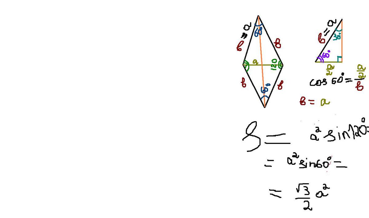 Найдите меньшую диагональ ромба стороны. Меньшая диагональ ромба. Меньшая диагональ ромба равна а а один из углов 60. Меньшая диагональ ромба равна стороне. Малая диагональ ромба равна.