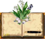 книга с цветами