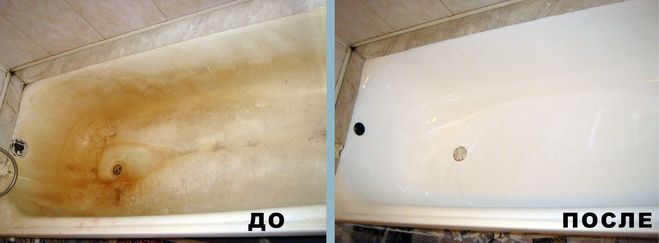 реставрация ванны в домашних условиях