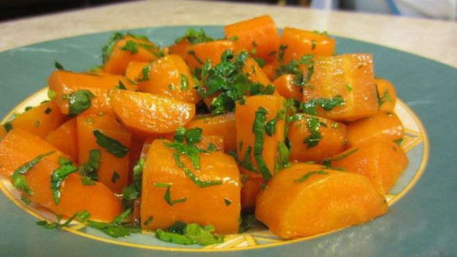 Карамелизованная морковь