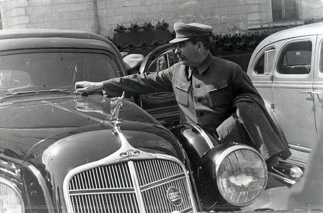 бронированный автомобиль Сталина, ретро авто