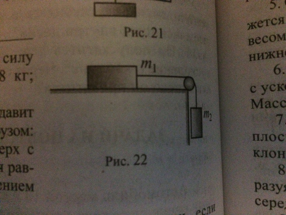 Определите ускорение бруска. Определить ускорение и силу натяжения нити. Ускорение через силу натяжения. Определите ускорение и силы натяжения нити если массы. Сила натяжения нити т рис 18.4.