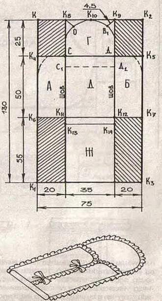 конверт для новорожденного