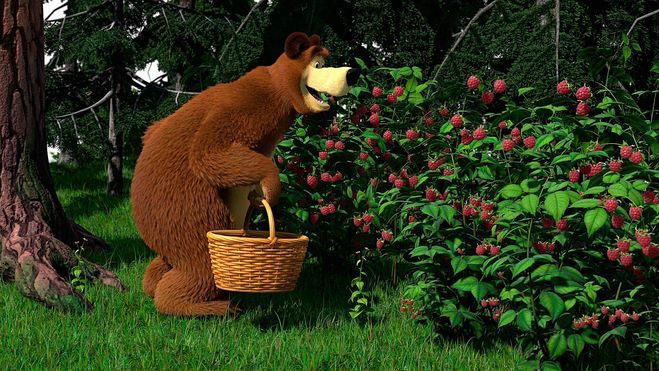 ягодная столовая медведя