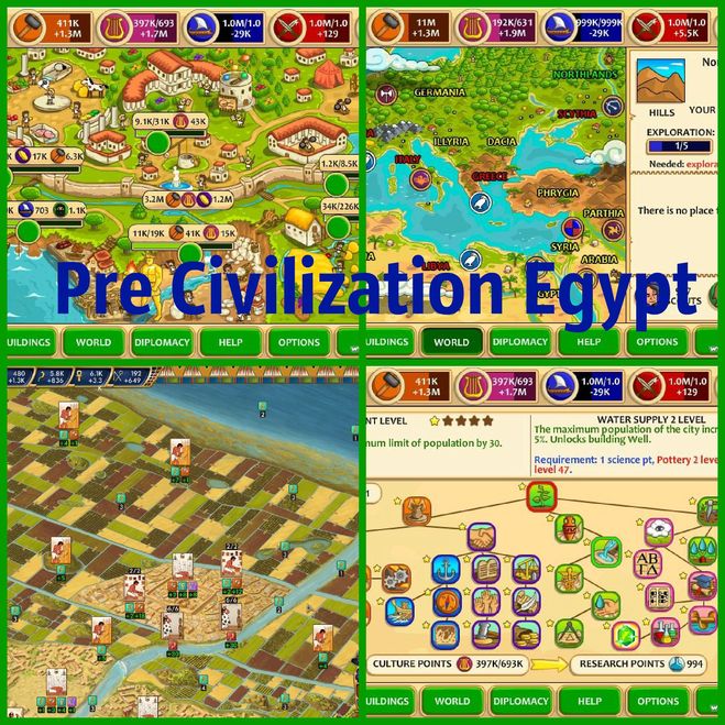 Pre Civilization Egypt
