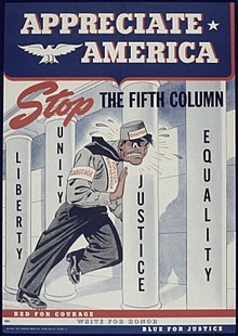 «Остановить пятую колонну»: американская пропаганда времён Второй мировой войны.