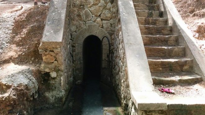Остров Родос 7 источников тоннель