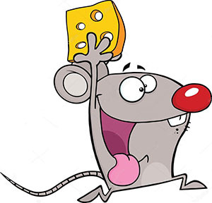 прикольные картинки с мышью или крысой и сыром для настроения