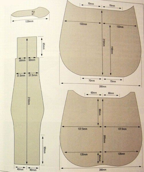 выкройка для сумочки