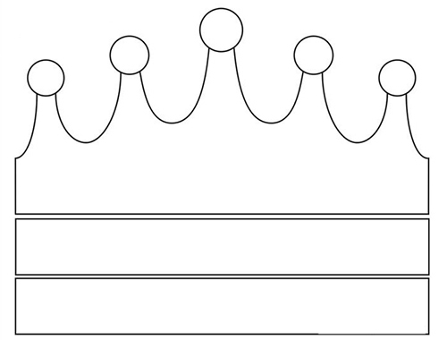 корона своими руками шаблон