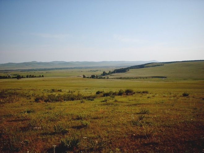 ландшафт Монголии