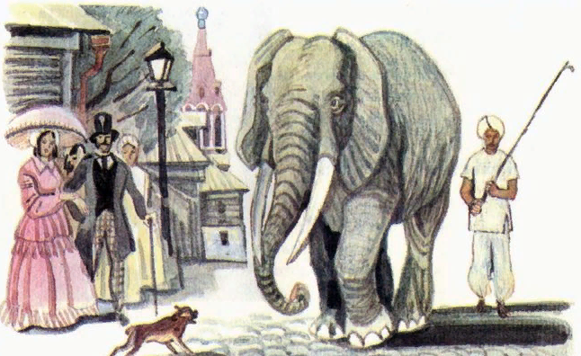 слон и моська краткое содержание для читательского дневника
