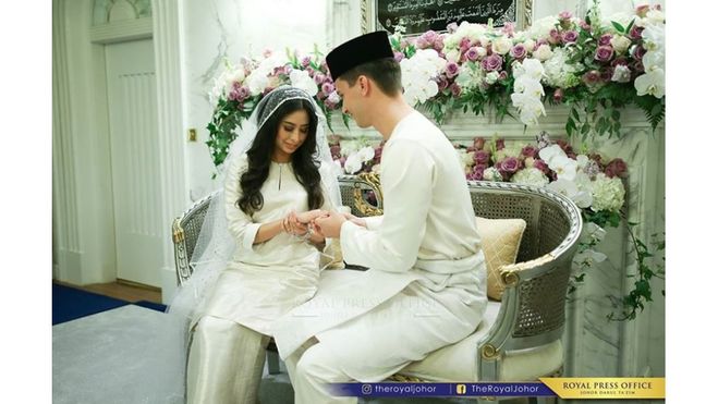 свадьба малазийской принцессы