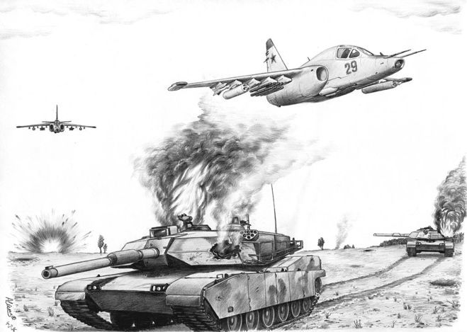 рисунок  о Великой Отечественной войне