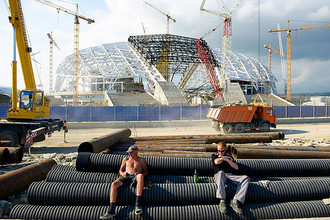 строительство олимпийских объектов