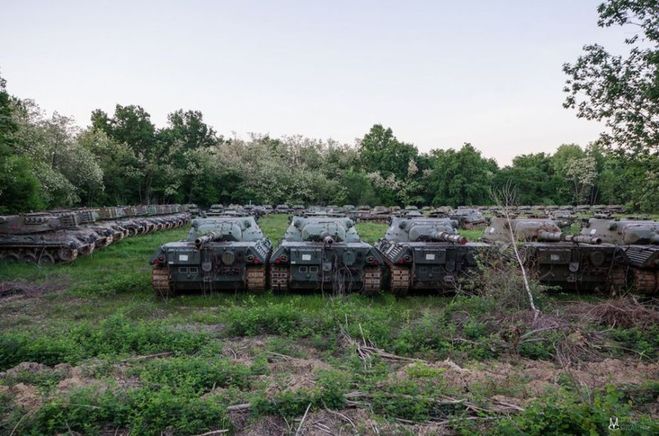 Кладбище танков Европа