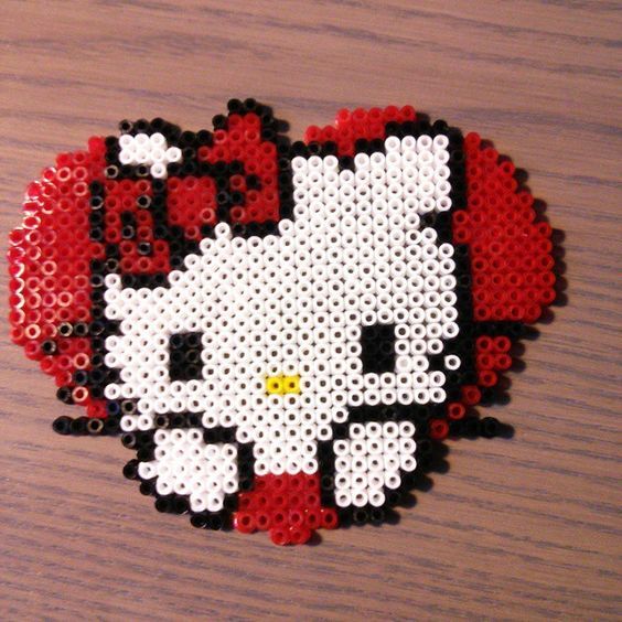 Hello Kitty из термомозаики