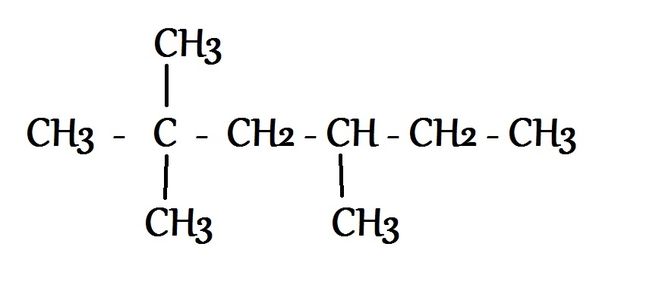формула 2,2,4-триметилгексана