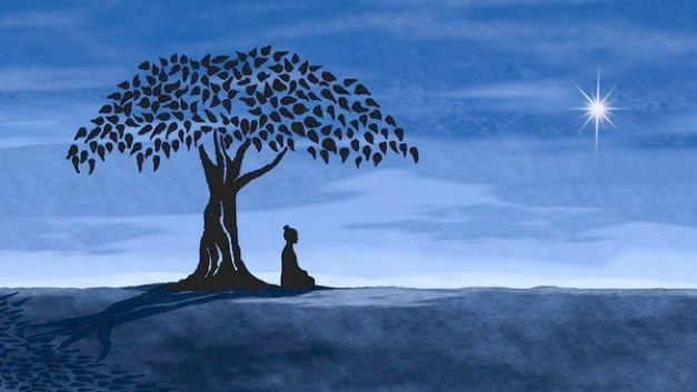 Будущий Будда медитирует